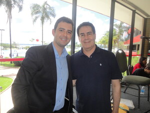 Com o Kid Abelha Bruno Fortunato